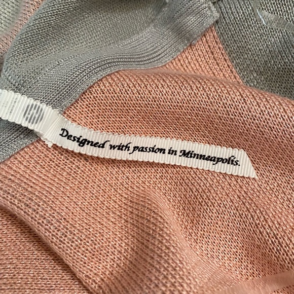 Leo & Nicole plaid open front Sweater Vest Long cardigan women’s size Small - Picture 11 of 13